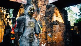 Ancient Temple in Muang Sing, Laos